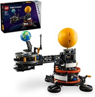 LEGO Technic Планета Земля и Луна на орбите Модель Строительный набор, Игрушки на тему космоса для детей от 10 лет, мальчиков и девочек, Игрушка Солнечная система для творческой, самостоятельной игры, Идея подарка на день рождения 42179 1000000246