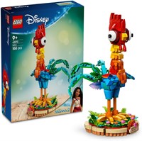 LEGO ? Disney Moana 2 Heihei Сборная игрушка-животное - Фигурка цыпленка с вращающейся головой, подвижными крыльями и хвостовыми перьями - Конструктор для девочек и мальчиков от 9 лет - Идея подарка на день рождения - 43272 1000000216