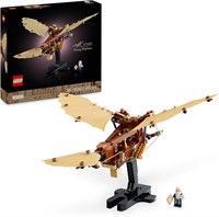 LEGO Icons Набор для строительства летательного аппарата Леонардо да Винчи для взрослых, набор для демонстрации моделей для декора дома и офиса, авиационные подарки для любителей истории, для мужчин и женщин 10363 1000000295