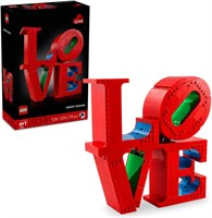 Конструктор LEGO Art LOVE, набор для сборки моделей взрослыми, отлично подходит в качестве элемента декора домашнего офиса или подарка на помолвку для пар, украшения на День святого Валентина для нее или для него 31214 1000000257