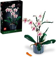 LEGO Icons Botanicals Набор для строительства искусственных растений орхидеи для взрослых, с искусственными цветами, аксессуар для домашнего офиса, ботаническая коллекция, идея подарка для женщин и мужчин 10311 1000000233