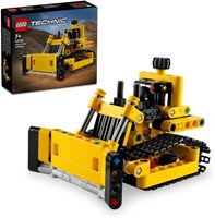 Набор LEGO Technic Heavy-Duty Bulldozer, строительная машина для детей, мальчиков и девочек с реалистичными функциями для творческой игры, идея для небольшого подарка 42163 1000000270