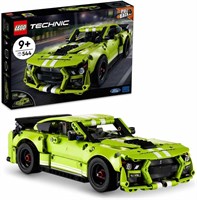 Набор LEGO Technic Ford Mustang Shelby GT500, гоночный автомобиль с инерционным двигателем, набор для сборки модели, подарки для детей и подростков с функцией дополненной реальности в приложении Play 42138 1000000366
