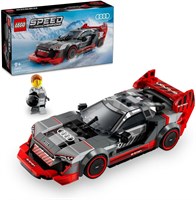LEGO Speed ??Champions Audi S1 ??e-tron quattro гоночный автомобиль игрушечный автомобиль, сборный набор моделей для детей, игровая демонстрационная идея подарка для мальчиков и девочек от 9 лет, которые любят самостоятельную игру 76921 1000000243