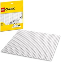 LEGO 11026 Классическая белая базовая пластина, строительная игровая площадка, квадратная доска для сборки и демонстрации 32x32 1000000347