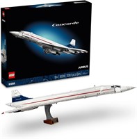 LEGO Icons: Самолет «Конкорд» — набор для строительства из 2083 деталей (10318) 1000000431