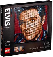 LEGO Art Элвис Пресли «Король» 31204 Конструктор (3445 деталей) 1000000602