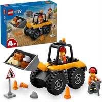 LEGO City Желтый строительный колесный погрузчик - набор для строительства транспортных средств для малышей, мальчиков и девочек от 4 лет - идеи подарков для дошкольников по системе Монтессори - 60450 1000000861