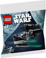 Lego Star Wars Tie Interceptor 30685 Полиэтиленовый пакет, сборка и демонстрация 1000000397