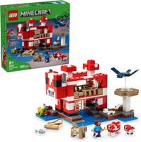 LEGO Minecraft The Mooshroom House Island Building Toy - Набор для ролевых игр включает в себя фигурку Стива, мобов и верстак - Подарок на день рождения для девочек и мальчиков от 8 лет 21270 1000000313