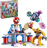 LEGO Marvel - Штаб-квартира Team Spidey Web Spinner, конструктор супергероев, подарок для мальчиков и девочек от 4 лет и поклонников шоу Disney+ Spidey and his Amazing Friends 10794 1000000396