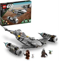 LEGO 75325 Звездные войны Мандалорец N-1 Звездный истребитель Игрушка-конструктор, Книга Бобы Фетта, Идея подарка для детей, мальчиков и девочек в возрасте от 9 лет и старше с фигурками Малыша Йоды и дроидов 1000000544