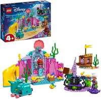 LEGO — игровой набор для сборки «Кристальная пещера принцессы Диснея Ариэль» для детей, мини-куколка Русалочки, фигурка рыбы и сундук с сокровищами, подарок для девочек и мальчиков от 4 лет 43254 1000000385