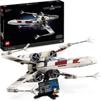 LEGO 75355 Star Wars X-Wing Starfighter Set, Ultimate Collector Series Model Kit для сборки взрослыми с минифигуркой Люка Скайуокера и фигуркой дроида R2-D2, Мандалорец Подарки для мужчин и женщин 1000000317