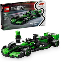 LEGO Speed ??Champions KICK Sauber F1 Team C44 гоночная машинка с коллекционной минифигуркой гонщика Формулы 1 - наборы моделей для мальчиков и девочек от 10 лет или взрослых фанатов автоспорта 77247 1000000442