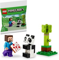 LEGO 30672 Стив и малыш панда — новинка. 1000000809