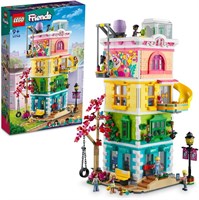 Модульный конструктор LEGO 41748 Friends Heartlake City Community Centre, идея игрушечного подарка на день рождения для детей, девочек, мальчиков с художественной студией и студией звукозаписи, игровой комнатой, а также собакой Пикл и многим другим 1000000421