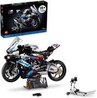 LEGO Technic BMW M 1000 RR набор для сборки мотоцикла для взрослых, набор для сборки и демонстрации мотоцикла с аутентичными характеристиками, идея подарка в виде транспортного средства для мужчин, женщин, для него или для нее 42130 1000000937
