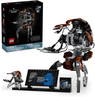 Набор LEGO Star Wars Droideka, коллекционный набор для сборки модели дроида для взрослых, демонстрационная фигурка для домашнего офиса, памятная вещь, идея подарка для мужчин, женщин, него, нее и поклонников 75381 1000000358