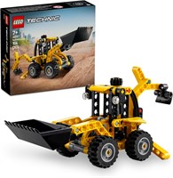 LEGO Technic экскаватор-погрузчик строительная машина игрушка для мальчиков и девочек от 7 лет - строительный набор с экскаватором, ковшом и выносными опорами - идея подарка на день рождения 42197 1000000386