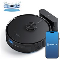 ECOVACS DEEBOT Y1 Pro Plus Робот-пылесос с функцией автоматической очистки, 6500 Па, 2 в 1, пылесос и швабра, усовершенствованная технология навигации LDS и поддержка True Mapping, многоуровневая система - гарантия 1 год 1000000951