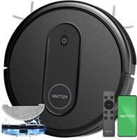 Vactidy Nimble T7 Робот-пылесос и швабра, управление WiFi/приложением/Alexa/Siri, Робот-пылесос с расписанием, 2 в 1 резервуар для воды и мусорный контейнер, самозаряжающийся, тонкий, идеально подходит для твердых полов, шерсти домашних животных, ковров 1000000996