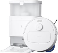 Робот-пылесос ECOVACS Deebot N30 Pro Omni с функцией швабры, мощность всасывания 10 000 Па, технология ZeroTangle 2.0, очистка кромок TruEdge™, очистка шваброй с горячей водой 60 °C, сушка горячим воздухом, белый цвет 1000001006