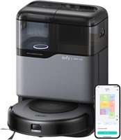 Робот-пылесос eufy Omni C20 с универсальной станцией, автоматическим опорожнением, мытьем и сушкой швабры для уборки без помощи рук, мощное всасывание 7000 Па, сверхтонкий корпус 3,35 дюйма, комбинированный робот-пылесос и швабра 1000001007