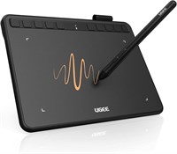 Графический планшет для рисования UGEE S640, цифровой планшет для рисования с пером, безбатарейный стилус, функция наклона, 8192 уровня чувствительности к нажатию, 10 экспресс-клавиш для Mac, ПК с Windows и Android 1000001039