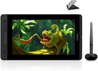 HUION Kamvas Pro 12 11,6-дюймовый графический планшет с экраном, графический монитор, полностью ламинированный перьевой дисплей с пером без батареи и регулируемой подставкой, давление пера 8192 (GT-116) 1000001049