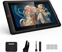 XPPen Upgraded Artist 15.6 Pro V2 Графический планшет с экраном 16384 Pen Pressure Графический планшет X3 Pro Stylus с полностью ламинированным антибликовым стеклом Поддержка наклона Красный диск и 8 клавиш быстрого доступа 1000001050