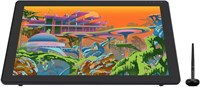 Графический планшет для рисования HUION KAMVAS 22 Plus с ЖК-дисплеем с полным ламинированием QD, 140% RGB, поддержка Android, стилус без батареи, 8192, регулируемая подставка с нажимом пера и наклоном - 21,5 дюйма 1000001063