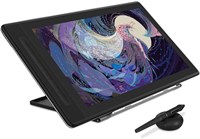 Графический планшет HUION KAMVAS Pro 16 2.5K QHD с экраном QLED, полностью ламинированным графическим планшетом с пером без батареи, 15,8-дюймовый цифровой художественный планшет, совместимый с Mac, ПК, Android и Linux 1000001072