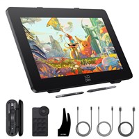 Графический планшет XP-PEN Artist Pro 24 Gen2 4K Ultra HD с экраном, двумя стилусами с чувствительностью к нажатию 16384, беспроводным набором клавиш, 99% Adobe RGB, ?E<1 с полностью ламинированным дисплеем AG Pen 23,8" 1000001085