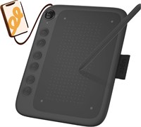 Графический планшет UGEE Q6 размером 6,5x4 дюйма для телефона Android с 6 горячими клавишами, графический планшет с регулируемым режимом рисования, планшет для письма, мобильное рисование/онлайн-уроки/офисные заметки, совместимый с Mac/Windows/Chrome 1000001102