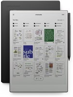 Комплект reMarkable Paper Pro — кожа премиум-класса | Включает планшет reMarkable Paper 11,8 дюйма, ручку Marker Plus с ластиком и обложку Book Folio из черной кожи 1000001106
