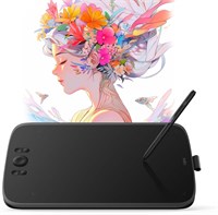 Планшет для рисования UGEE Upgrade M808 10x6,25 дюймов, графические планшеты с 8 настраиваемыми сочетаниями клавиш, перо нового поколения без батареи с 8192 уровнями нажатия для цифрового рисования, совместимо с MAC, Android, Windows 1000001122
