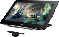 Графический планшет для рисования HUION Kamvas Pro 16 Plus 4K UHD с полностью ламинированным экраном 145% sRGB, безбатарейный стилус PW517 для ПК Mac Android 15,6-дюймовый интерактивный дисплей 1000001124