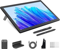 Графический планшет HUION KAMVAS Pro 19 4K UHD с сенсорным экраном, монитор для рисования с 96% Adobe RGB-цветовым пространством и 1,07 млрд цветов, стилус PenTech 4.0 PW600, чувствительность пера 16384, тонкое перо, мини-клавиатура, 18,4 дюйма 1000001143