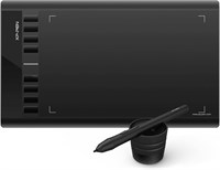 XP-Pen Star03 10x6 дюймов графический планшет для рисования планшет для подписи доска для рисования с безбатарейным пером и 8 горячими клавишами совместим с Windows 7/8/10 Mac черный 1000001165