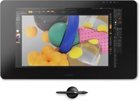 Креативный интерактивный дисплей Wacom DTK2420K0 Cintiq Pro 24 — графический монитор для рисования с разрешением 4K, чувствительностью пера 8192 и цветовым охватом Adobe RGB 99%, черный 1000001179