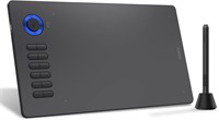 Графический планшет для рисования VEIKK A15Pro 8192 с чувствительностью к нажатию, 12 экспресс-клавишами и быстрым набором (синий) 1000001197