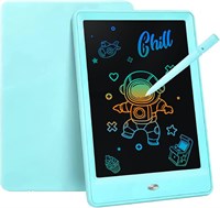 Игрушки ROGBLIN для девочек и мальчиков 3-6 лет, планшет с ЖК-дисплеем, 10-дюймовая доска для рисования, электронные планшеты для рисования, образовательный подарок на день рождения для детей 3, 4, 5, 6, 7, 8 лет (синий) 1000001222