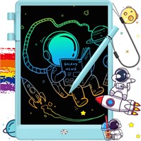 Планшет Rayyan LCD для письма, планшет для письма, доска для рисования, красочный планшет для рисования для малышей, многоразовые электронные блокноты для рисования, образовательная и обучающая игрушка для мальчиков и девочек 3-6 лет (10 дюймов) 1000001250