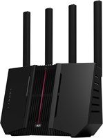 ASUS RT-BE92U Tri-band WiFi 7 Extendable Router: WiFi 7, 802.11be, 100+ devices, AiMesh, Mesh WiFi, 10G WAN ports, Quad 2.5G ports, AI WAN detection, Smart Home Maste, Parental Controls & VPNs - Black 1000001299