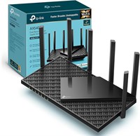 TP-Link Next-Gen Wi-Fi 6 AX5400 Мбит/с двухдиапазонный гигабитный беспроводной маршрутизатор, поддержка OneMesh™, двухъядерный процессор, TP-Link HomeShield, идеально подходит для игр Xbox/PS4/Steam, Plug and Play (Archer AX72) 1000001311