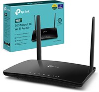 TP-Link AC1200 4G+ Cat6 беспроводной двухдиапазонный гигабитный маршрутизатор, 4G-слот для SIM-карты разблокирован, с технологией MU-MIMO, черный 1000001384