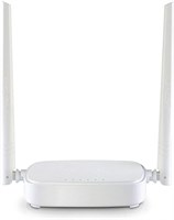 Tenda Wireless Router N300-100Mbps WAN/LAN Ports, 5dBi External Antennas, Wireless Network for Small and Medium Home, Access Point, Repeater Mode, WPS, WPA2, Easy Setup, N301 1000001393