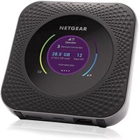 Мобильная точка доступа WiFi NETGEAR Nighthawk M1 4G LTE (MR1100-100NAS) — скорость до 1 Гбит/с, оптимальная работа с AT&T и T-Mobile, подключение до 20 устройств, безопасная беспроводная сеть в любом месте 1000001411
