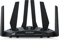 Интеллектуальный двухдиапазонный игровой/стриминговый WiFi-маршрутизатор JETSTREAM AC1900, высокая мощность, способность проходить сквозь стены, интеллектуальная пропускная способность, технология Rehear, технология MU-MIMO 1000001421